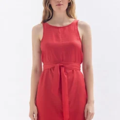 Tulpina Kleid Rot -Günstiges Frau Look Geschäft large 754
