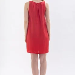 Tulpina Kleid Rot -Günstiges Frau Look Geschäft large 755