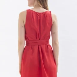 Tulpina Kleid Rot -Günstiges Frau Look Geschäft large 758