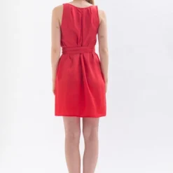 Tulpina Kleid Rot -Günstiges Frau Look Geschäft large 759