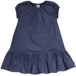 "Green Cotton" Chambray-Kleid